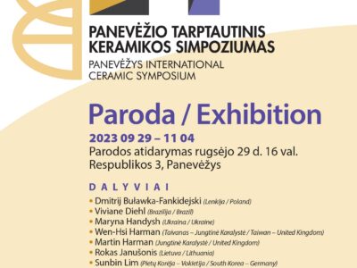 XXIV simpoziumo parodos plakatas